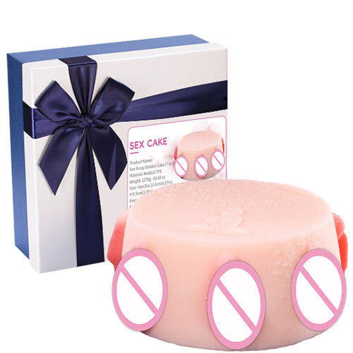 7-hole Erotic Birthday Cake Male Masturbator