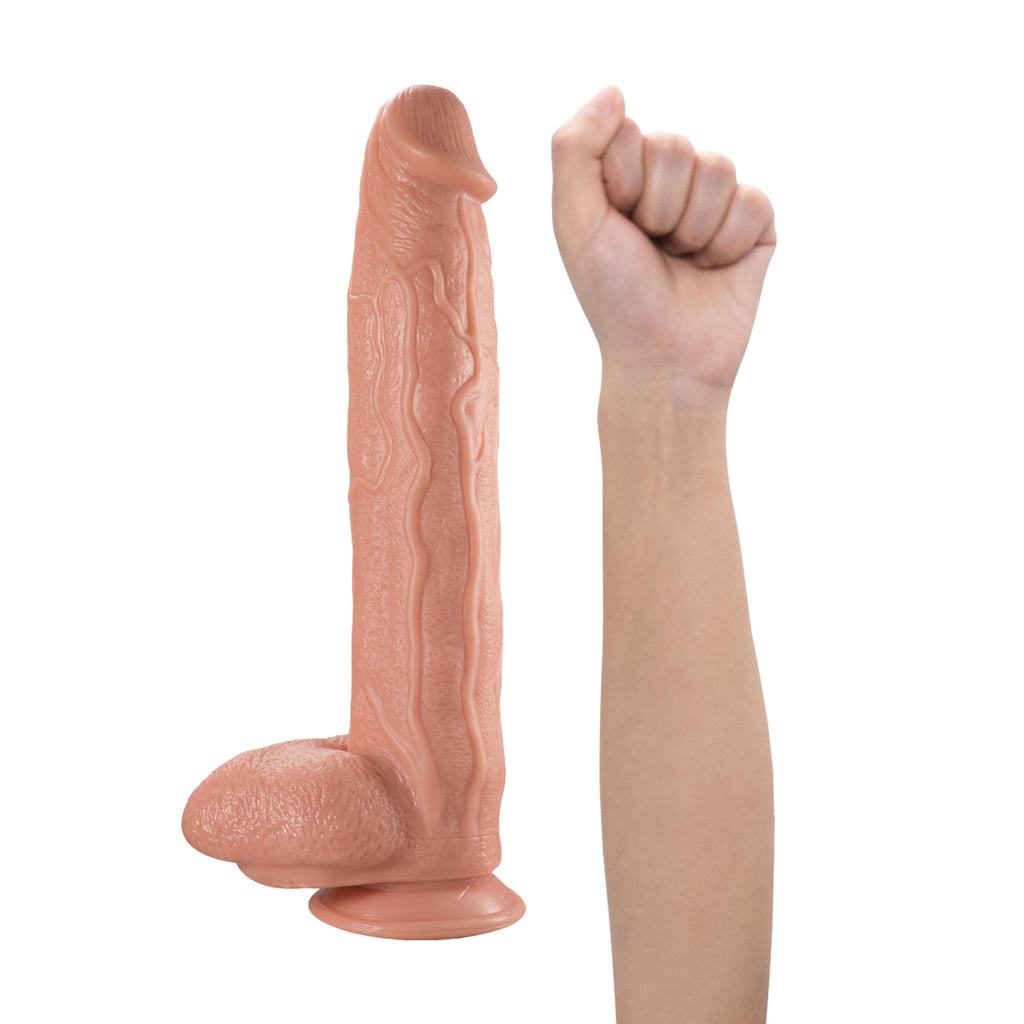 17 inch Huge PVC Suction Cup Dildo