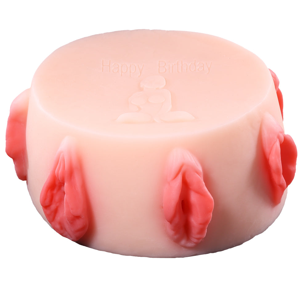 7-hole Erotic Birthday Cake Male Masturbator