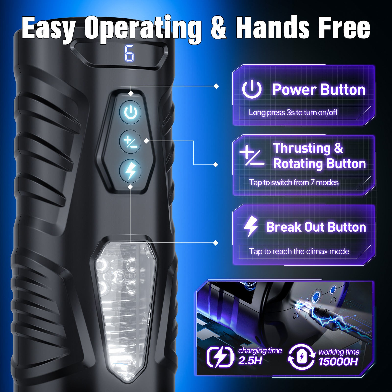 Martino Automatic Male Masturbator Cup