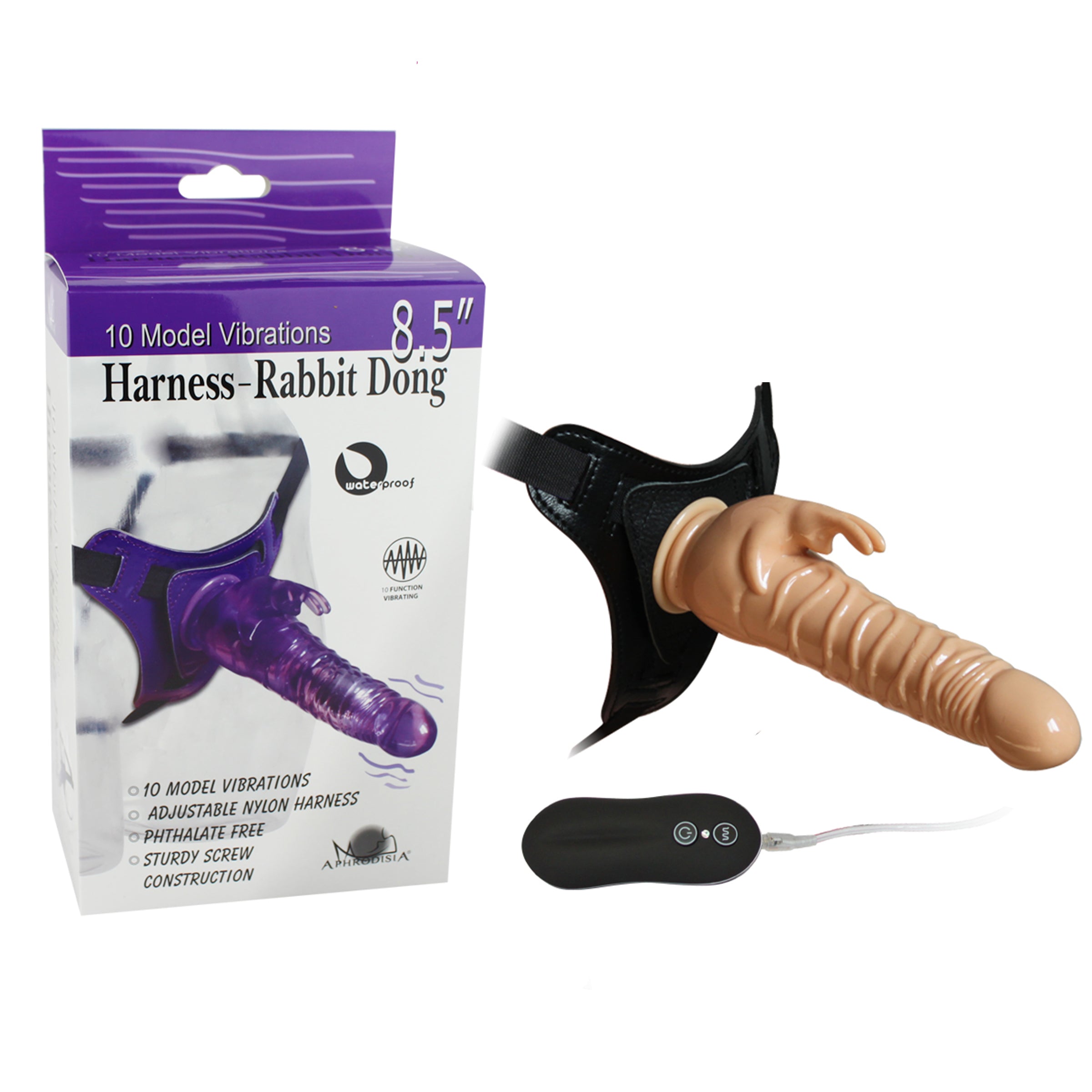 10-frequency Vibrating Female Wearable Dildo