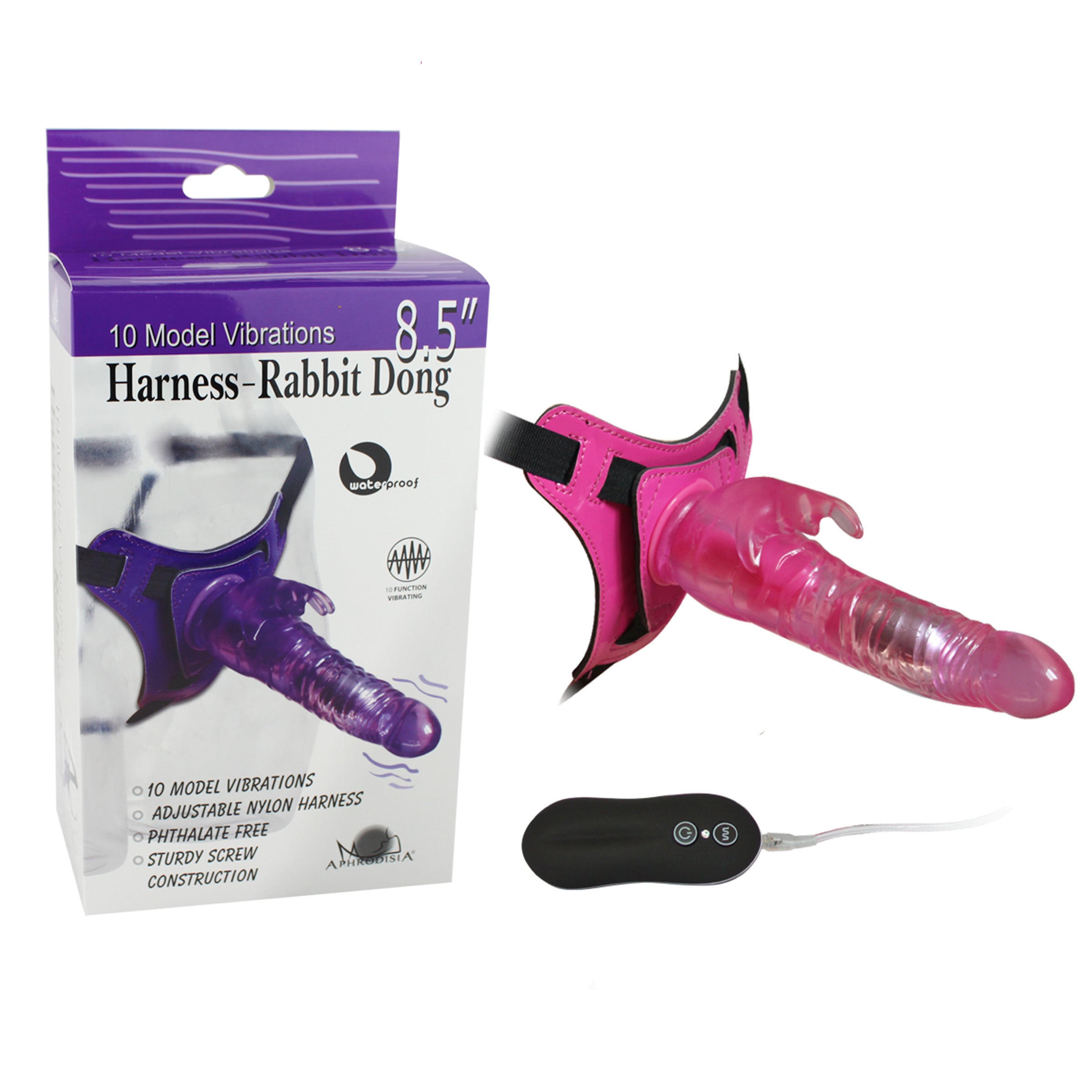 10-frequency Vibrating Female Wearable Dildo